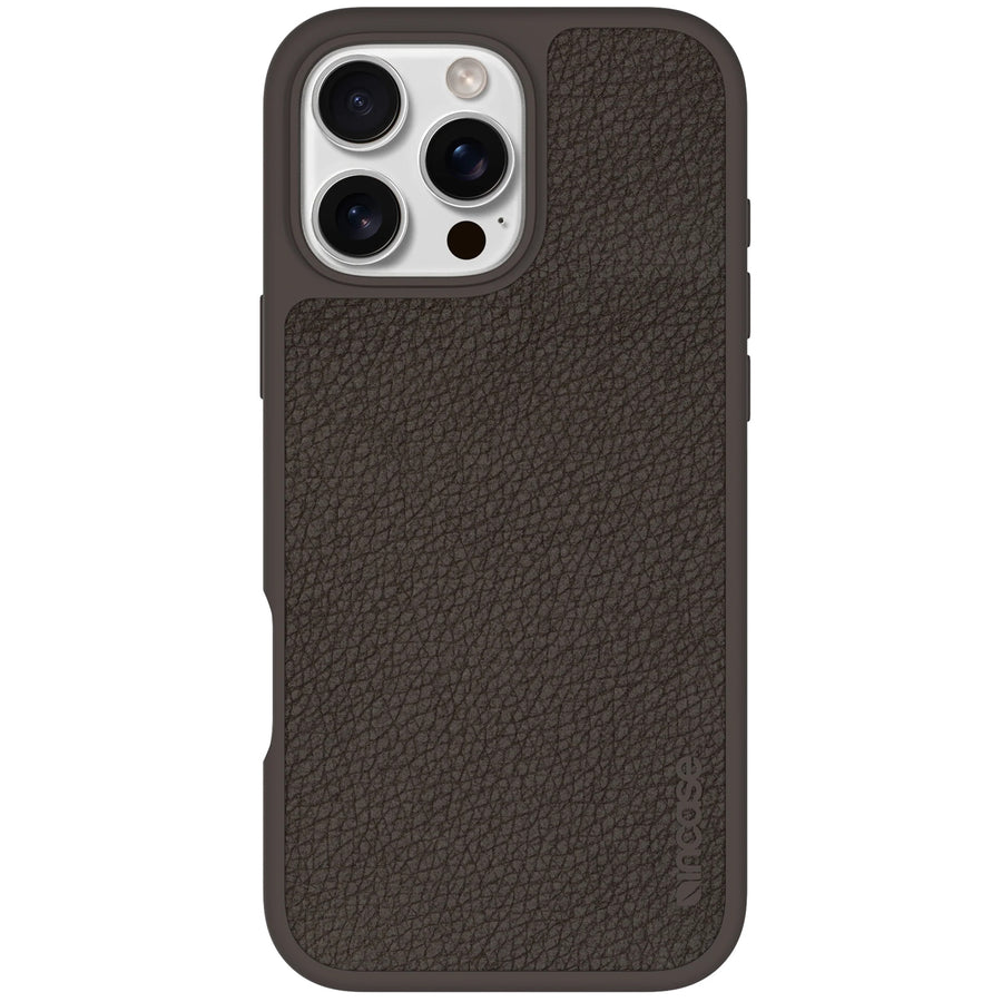 INPH190392-LHCOC - Incase ICON Case (MS) iPhone 16 Pro Max - Cocoa Leather