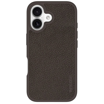 INPH190389-LHCOC - Incase ICON Case (MS) iPhone 16 - Cocoa Leather
