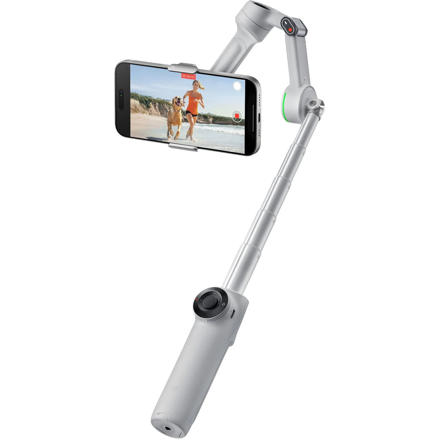 Insta360 Flow 2 Pro Phone Gimbal Stabilizer Creator Bundle / Stone Grey