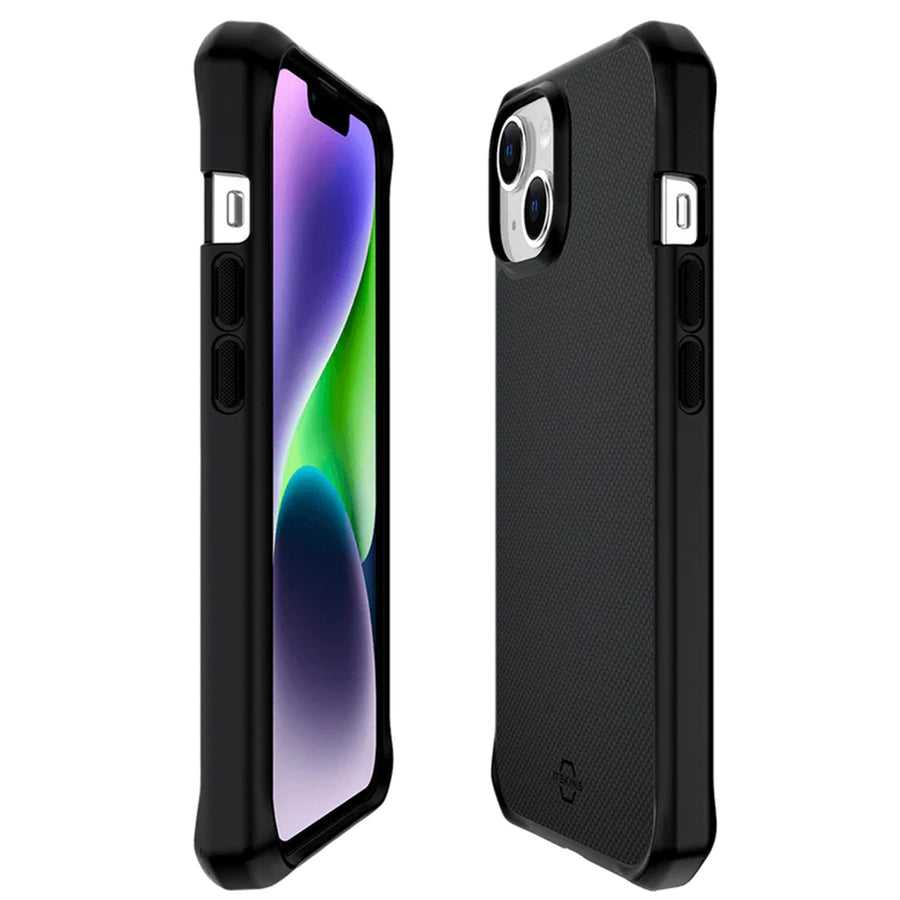 AP4R-HMABA-BLCK - ITSKINS iPhone 14+/15+ Mag Ballistic Black