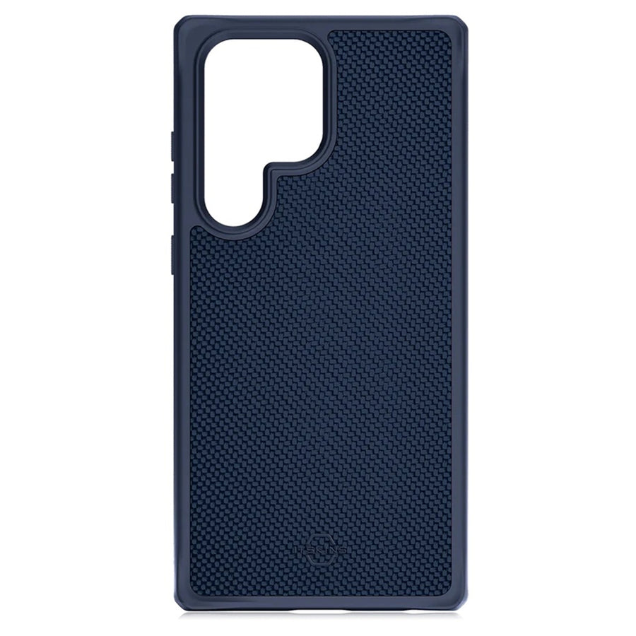 SGCR-HYBFS-DABL - ITSKINS Samsung S23 Ultra BALLISTIC R NYLON Dark Blue