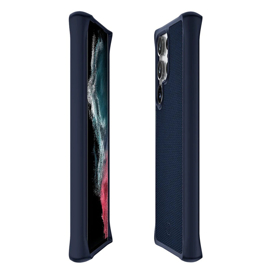 SGCR-HYBFS-DABL - ITSKINS Samsung S23 Ultra BALLISTIC R NYLON Dark Blue
