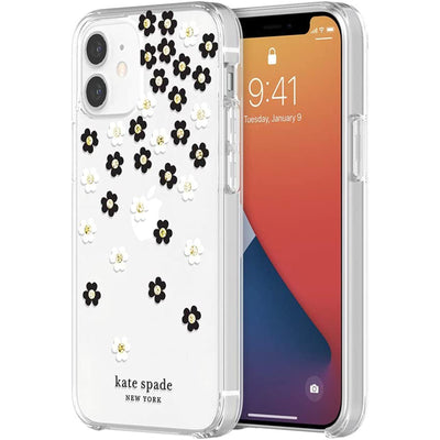 Inc Licensing KSIPH-151-SFLBW - KSNY Hardshell for iPhone 12 mini - Scattered Flowers