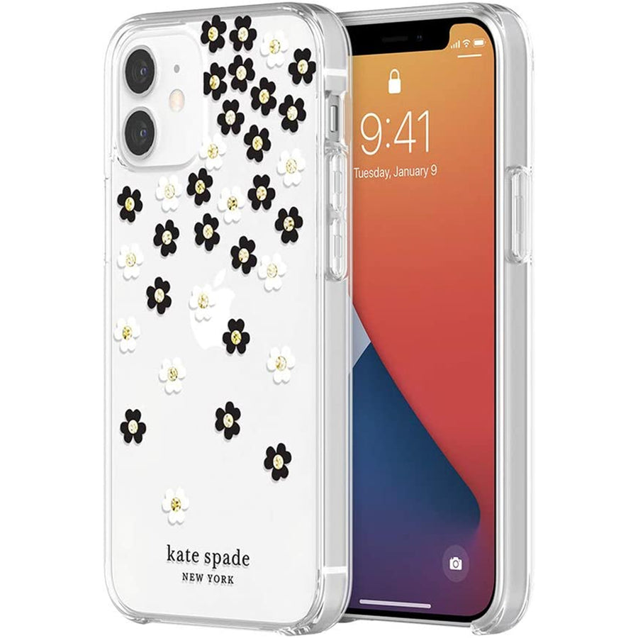 Inc Licensing KSIPH-151-SFLBW - KSNY Hardshell for iPhone 12 mini - Scattered Flowers