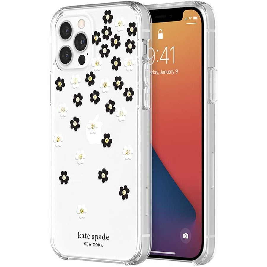 Inc Licensing KSIPH-154-SFLBW - KSNY Hardshell for iPhone 12 Pro Max - Scattered Flowers
