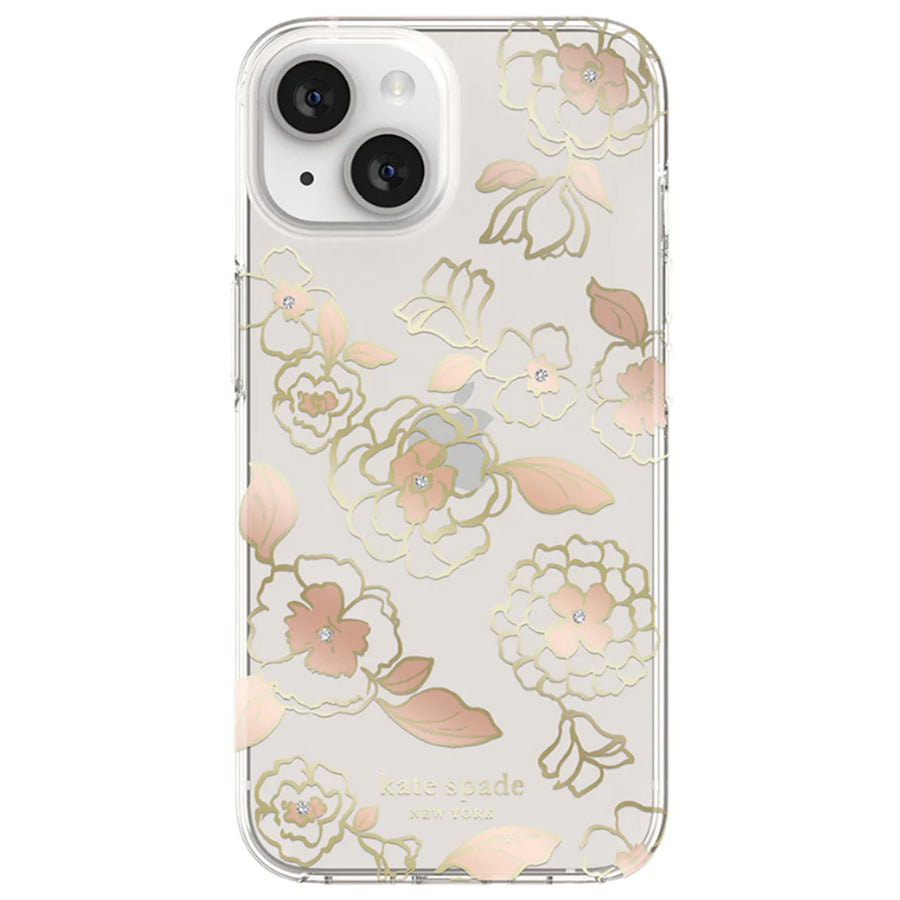 Inc Licensing KSIPH-222-GFL - KSNY Protective Hardshell - iPhone 14 - Gold Floral
