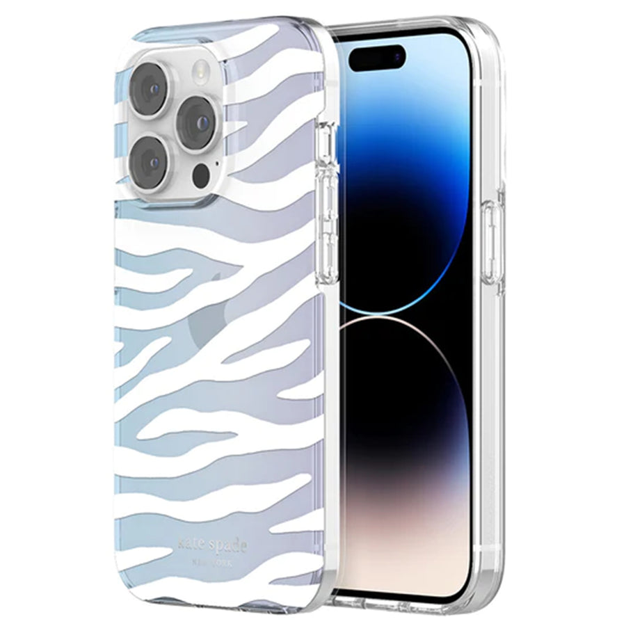 Inc Licensing KSIPH-223-ZBWT - KSNY Protective Hardshell - iPhone 14 Pro - White Zebra