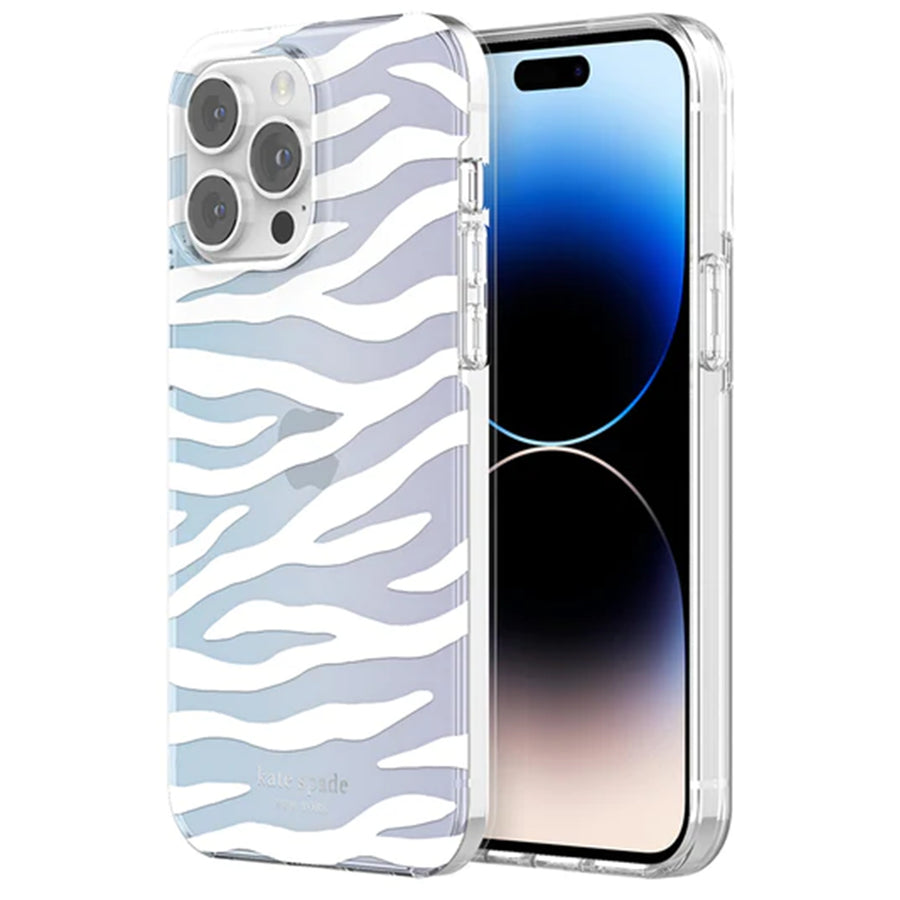 Inc Licensing KSIPH-225-ZBWT - KSNY Protective Hardshell - iPhone 14 Pro Max - Whte Zebra