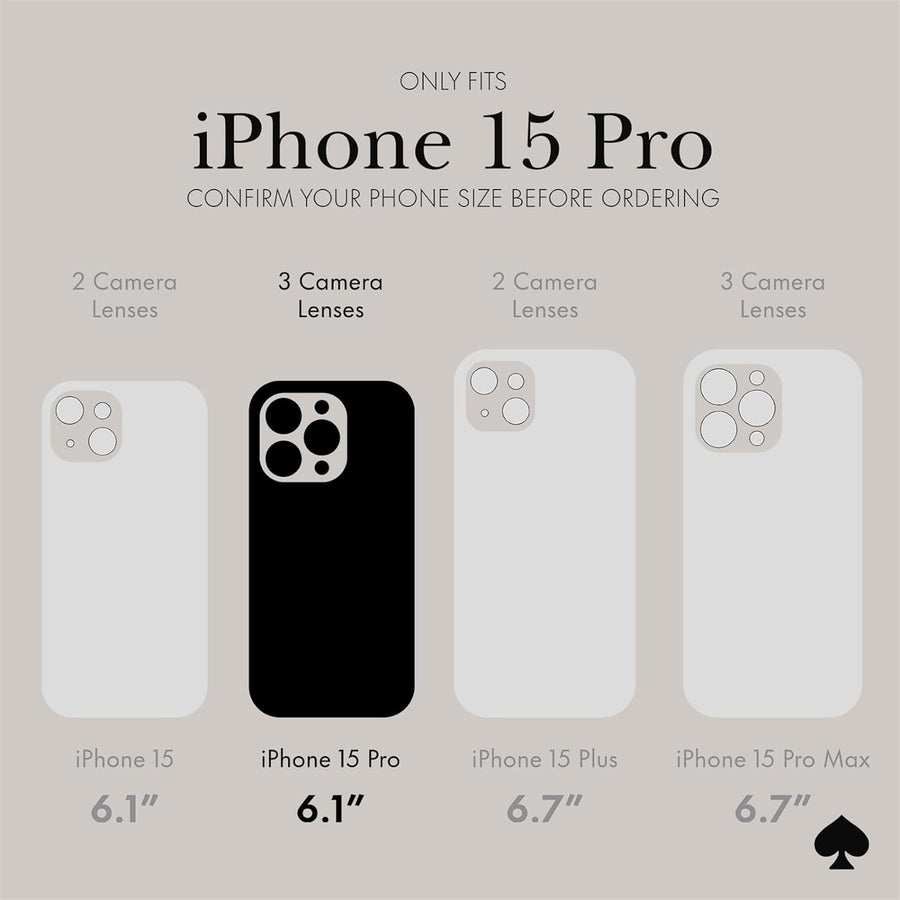 Casemate KS052488 - KSNY Protective HS Magsafe - iPhone 15 Pro -Transparent Tort