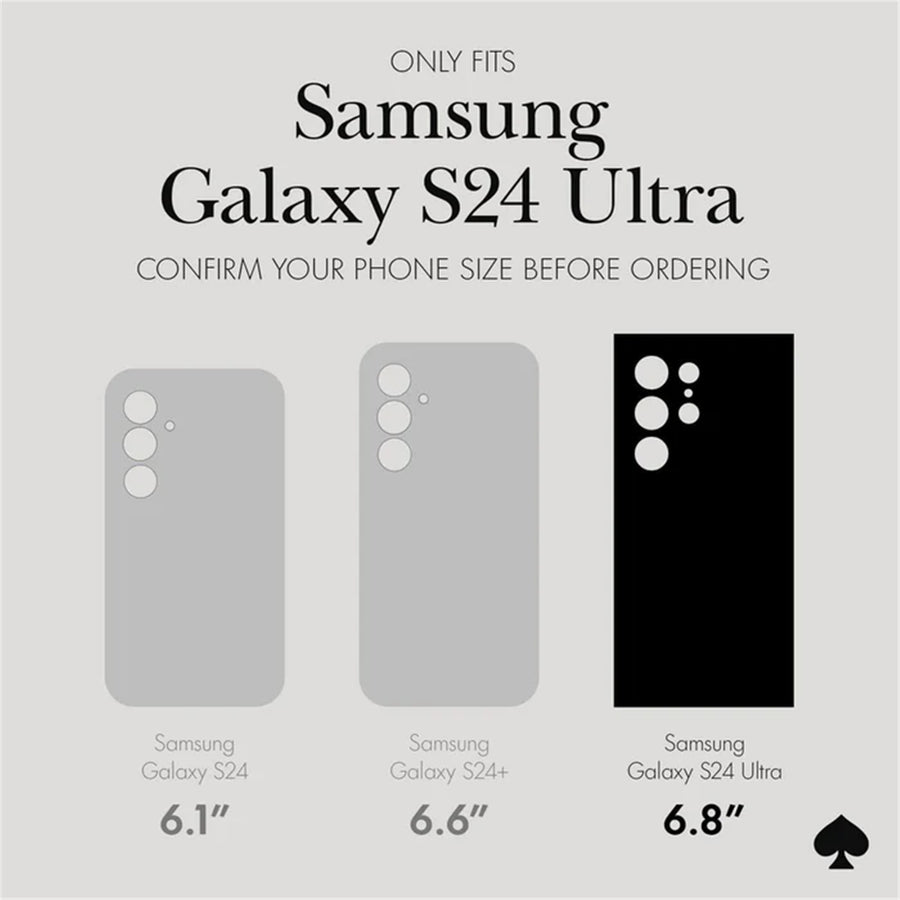 KS053528 - KSNY Samsung S24 Ultra Protective Case Scattered Flowers
