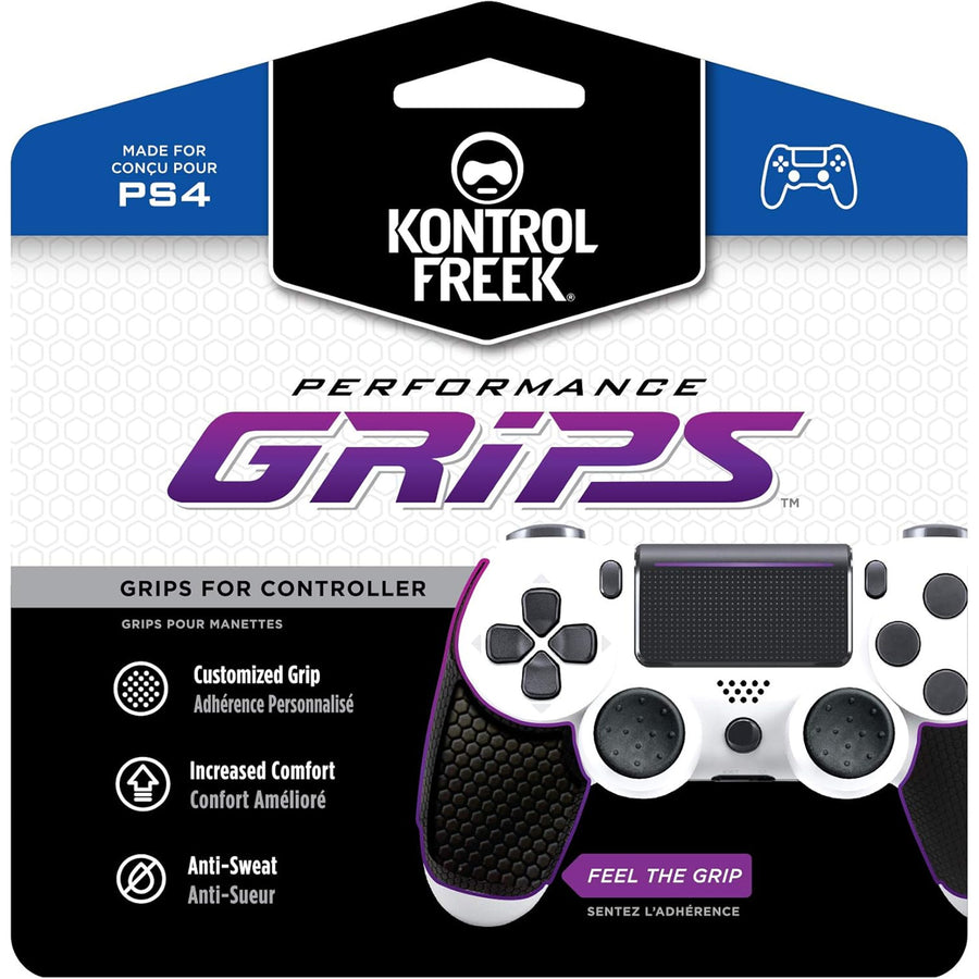 KONTROLFREEK Performance Controller Grips for PlayStation 4 - Black