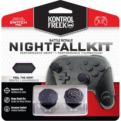 KONTROLFREEK Performance Battle Royale Nightfall Kit for Nintendo Switch Pro