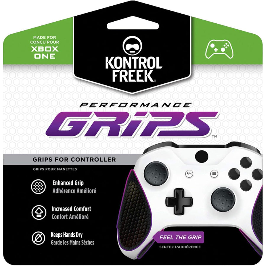 KONTROLFREEK Performance Grips for Xbox One and Xbox Series X Controller (Nightfall Black)