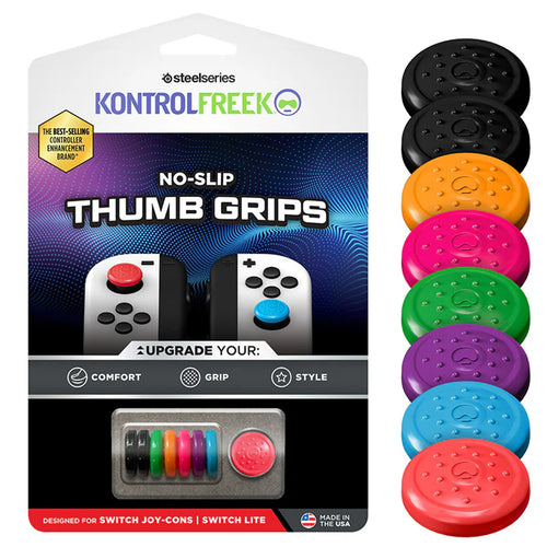 KONTROLFREEK 1510-JOY FPS No Slip Thumb Grips Joy-Con for Nintendo Switch