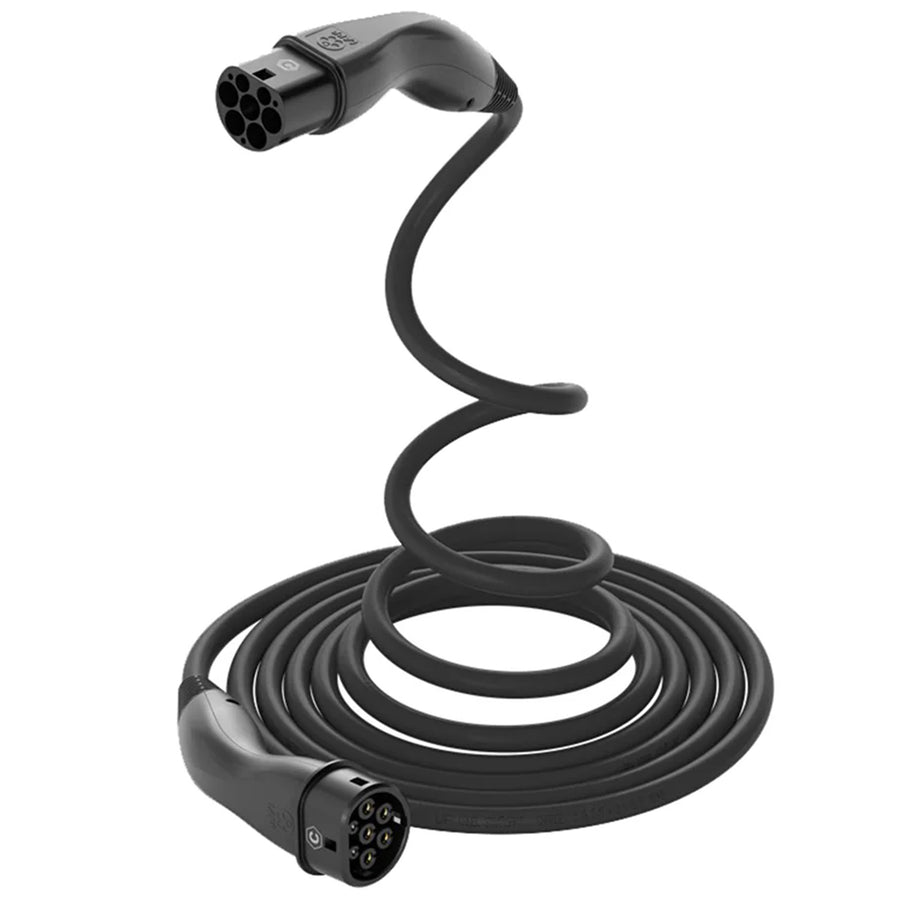 61793 - LAPP EV Helix Charge Cable Typ 2 (11kW-3P-20A) 5m - Black