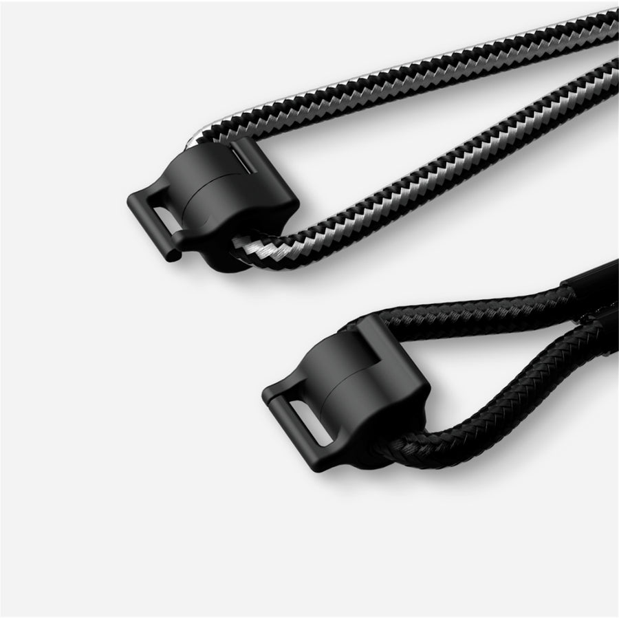 MOFT Everywhere Lanyard - Jet Black - Adjustable Hands-Free Phone Strap, Durable Nylon Crossbody Neck & Shoulder Carry, Secure Universal Phone Attachment