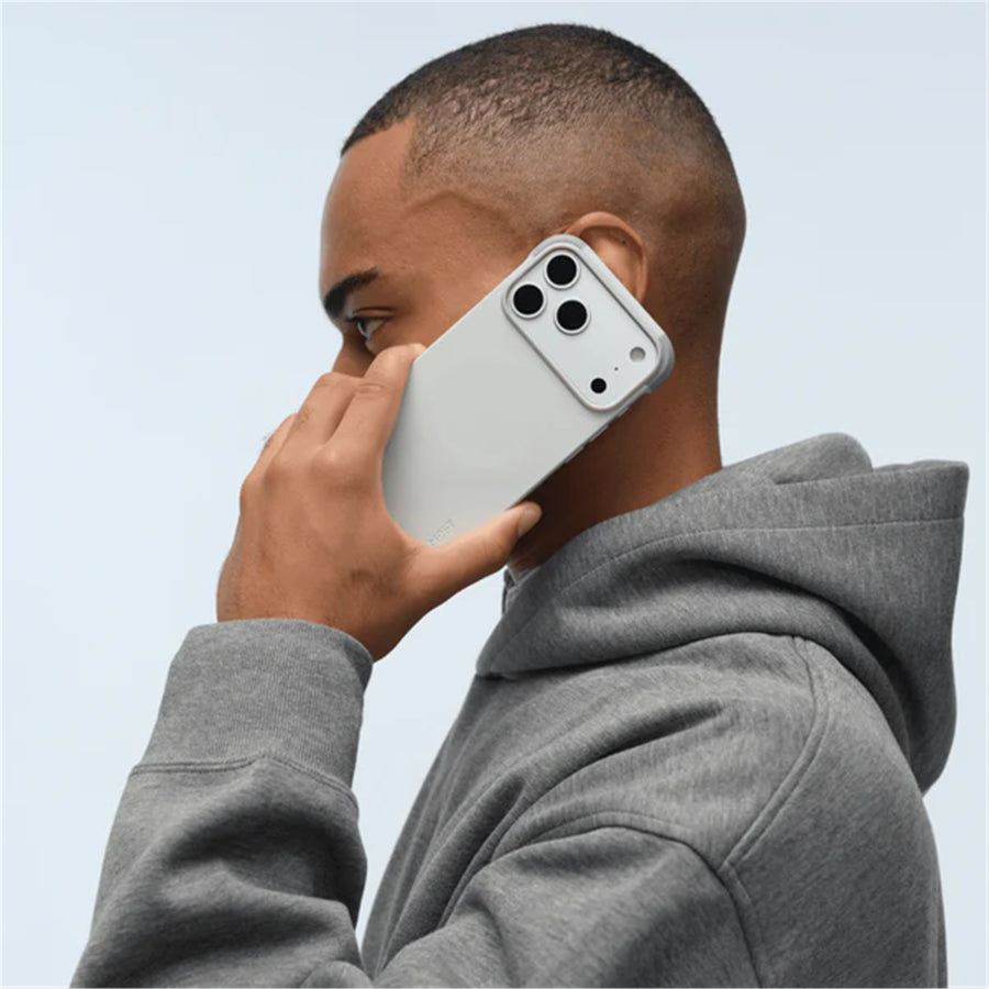 MOFT iPhone 17 Pro Frame Phone Case - MagSafe Compatible   - Misty Cove + Cement
