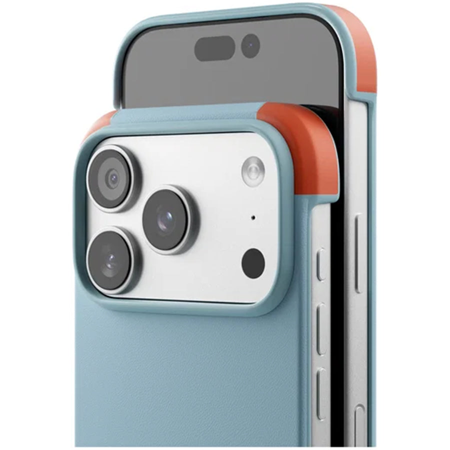 MOFT iPhone 17 Pro Frame Phone Case - MagSafe Compatible   - Soothing Mist + Sunrise