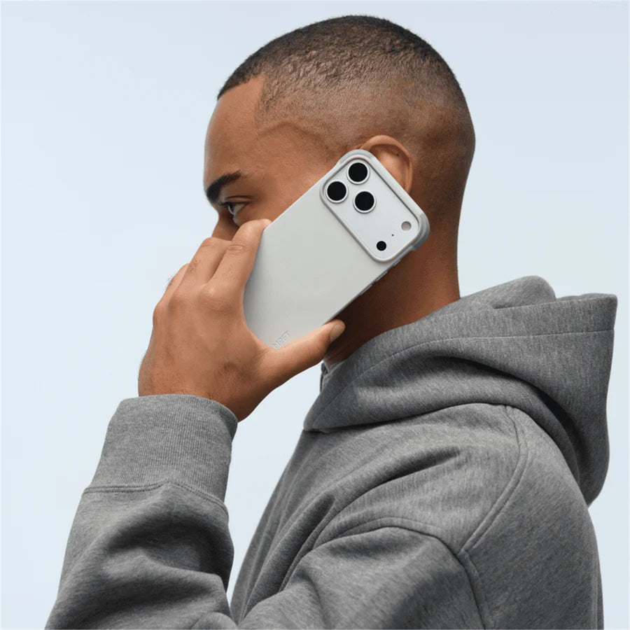 MOFT iPhone 17 Pro Max Frame Phone Case - MagSafe Compatible - Misty Cove + Cement
