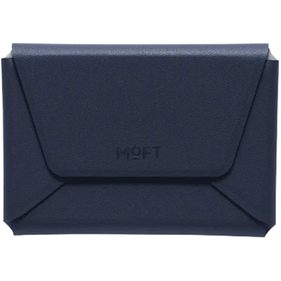 MOFT Field Phone Wallet - Navy Blue - Slim Magnetic/MagSafe Compatible Phone Wallet, Foldable High-Capacity Design, MOVAS Vegan Leather, RFID Protection