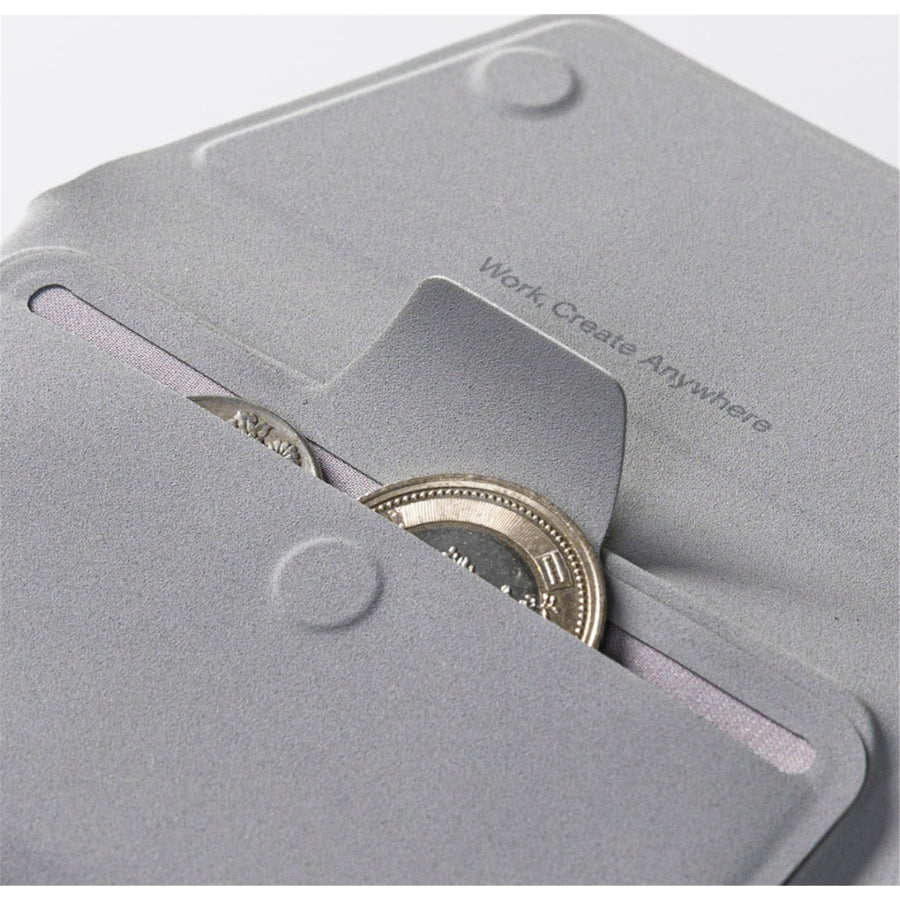 MOFT Field Phone Wallet - Misty Cove - Slim Magnetic/MagSafe Compatible Phone Wallet, Foldable High-Capacity Design, MOVAS Vegan Leather, RFID Protection
