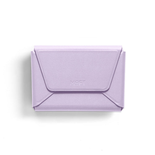 MOFT Field Phone Wallet - Peony Phone Wallet - Slim Magnetic/MagSafe Compatible Phone Wallet, Foldable High-Capacity Design, MOVAS Vegan Leather, RFID Protection
