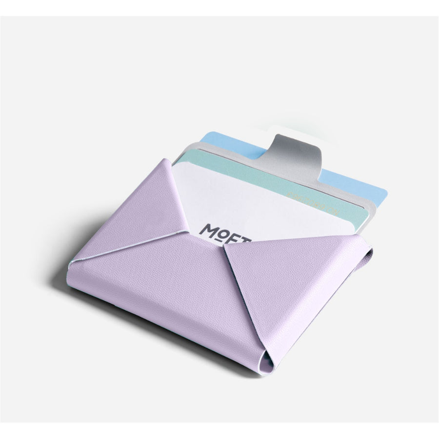 MOFT Field Phone Wallet - Peony Phone Wallet - Slim Magnetic/MagSafe Compatible Phone Wallet, Foldable High-Capacity Design, MOVAS Vegan Leather, RFID Protection