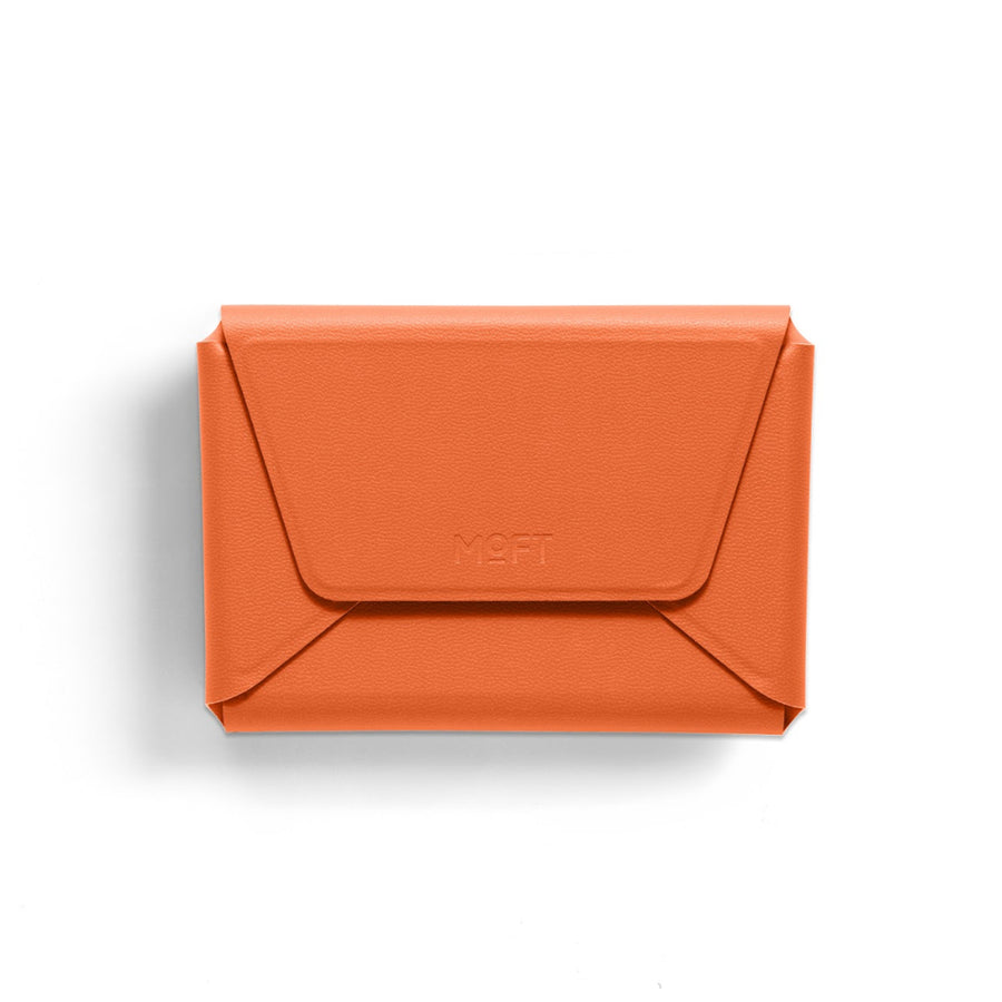 MOFT Field Phone Wallet - Terracotta Phone Wallet - Slim Magnetic/MagSafe Compatible Phone Wallet, Foldable High-Capacity Design, MOVAS Vegan Leather, RFID Protection