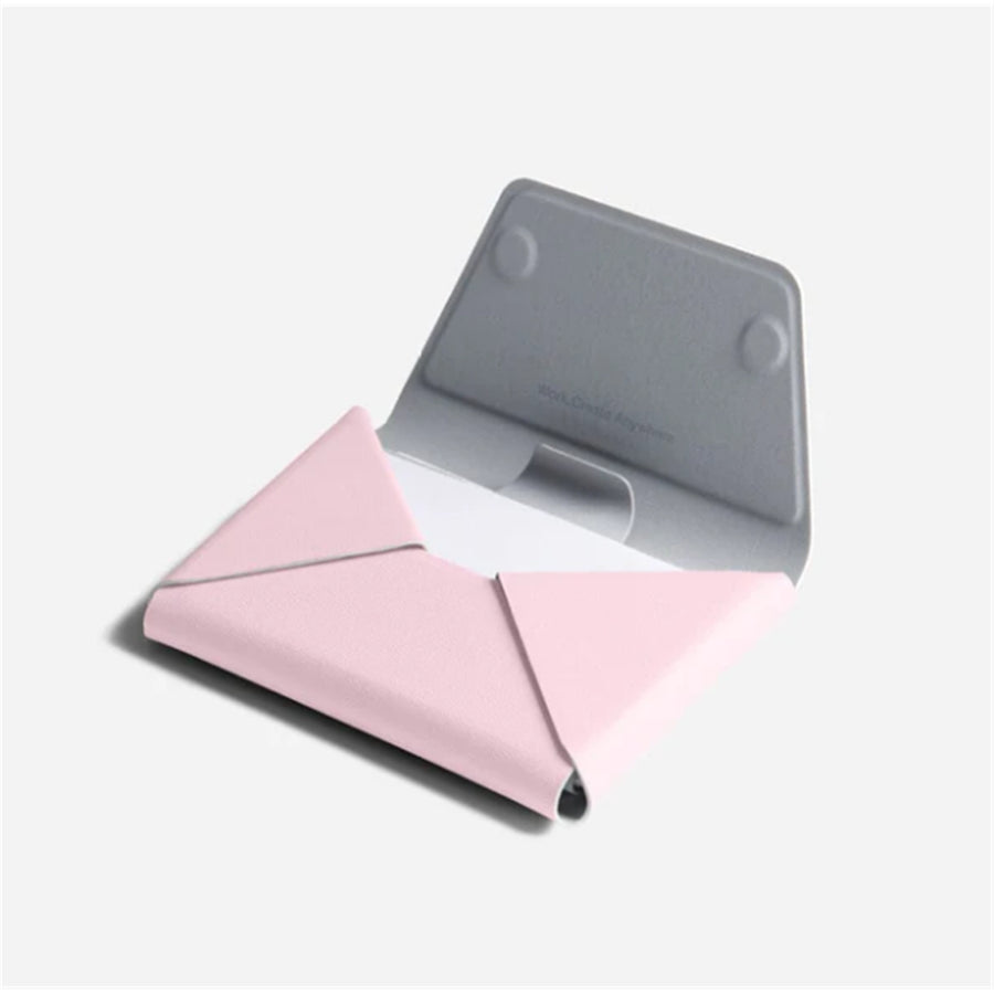 MOFT Field Phone Wallet - Light Pink - Slim Magnetic/MagSafe Compatible Phone Wallet, Foldable High-Capacity Design, MOVAS Vegan Leather, RFID Protection