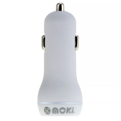 Moki Kfz-Ladegerät + (Type C + USB) 5.4A Weiß (10004305)