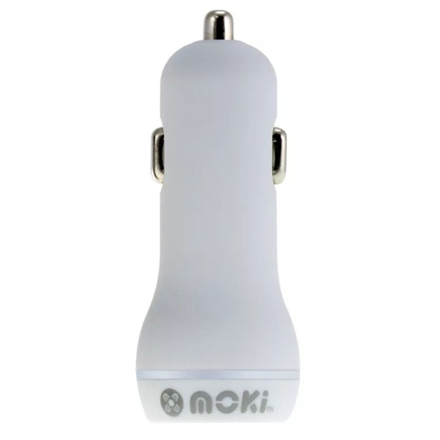Moki Car Charger + (Type C + USB) 5.4A White (10004305)