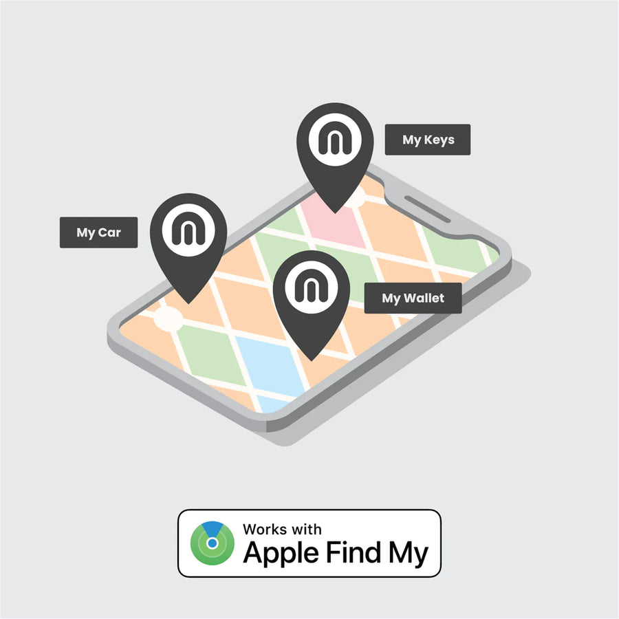 Moki MokiTag Card - Works with Apple Find My Bluetooth Tracker