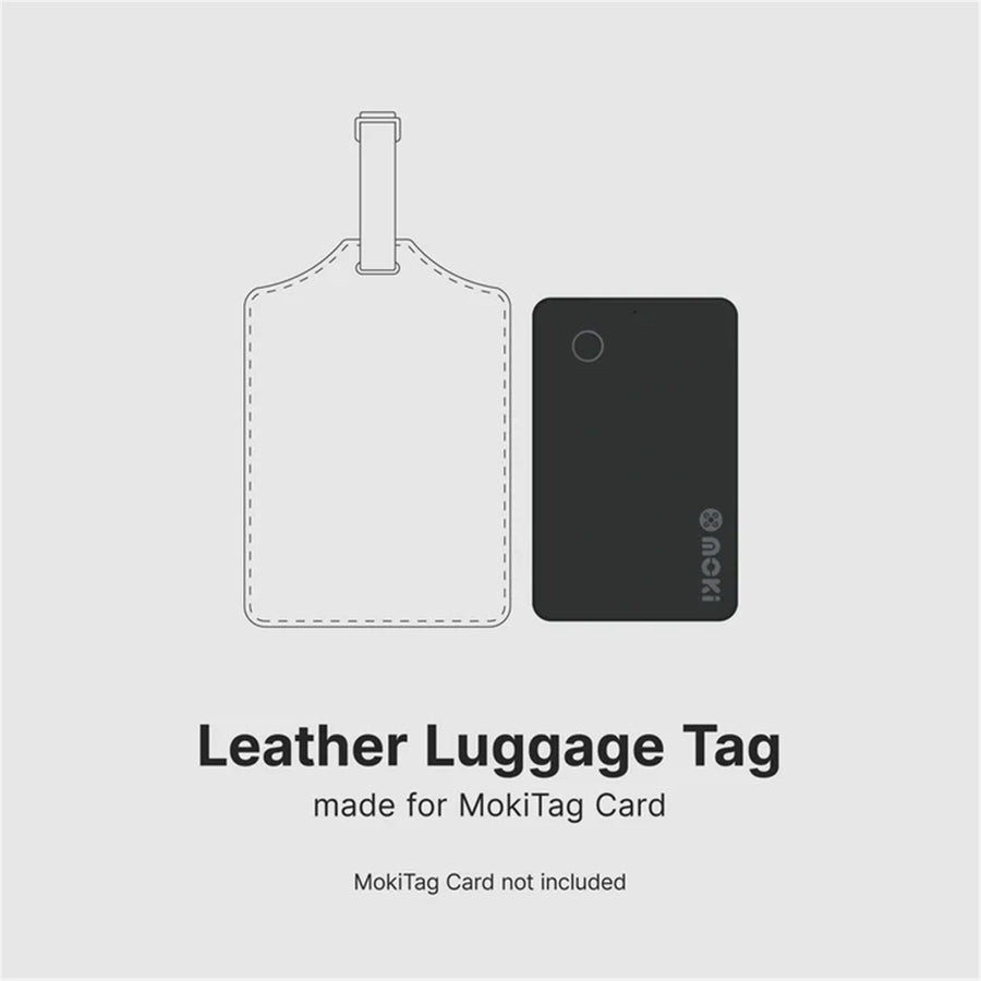Moki Tags ACC-MTAGLUG - Moki Luggage Tag - für MokiTag Card entwickelt