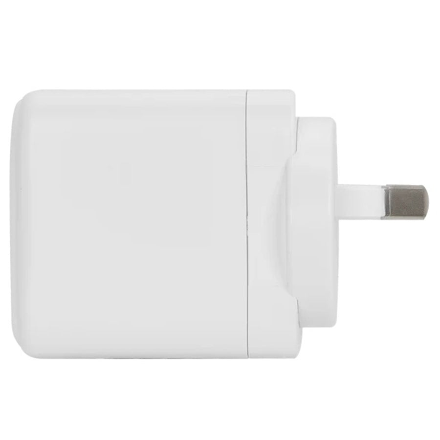MOKI Recharge ACC-PDW65 - Moki PD 65W GaN Wall Charger - 2 x PD USB-C + QC 3.0 USB-A