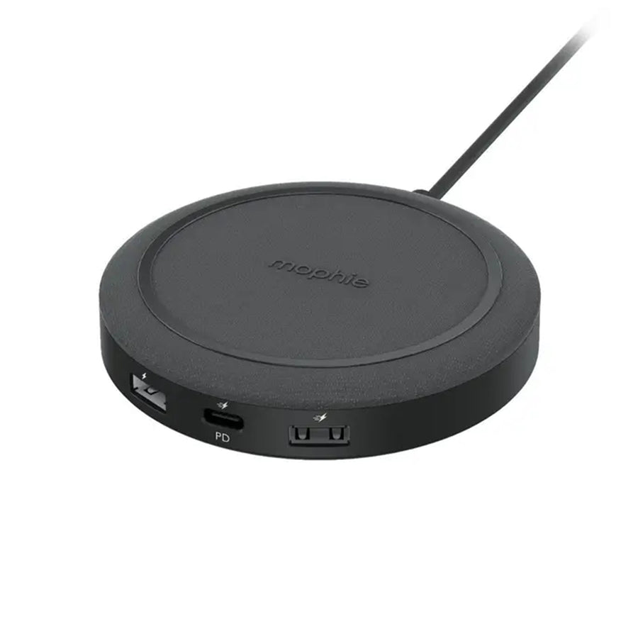 ZAGG 401307467 - Mophie Wireless Multi Port 10W Wireless Charging Hub (1C 20W, 1A 18W, 1A 12W)