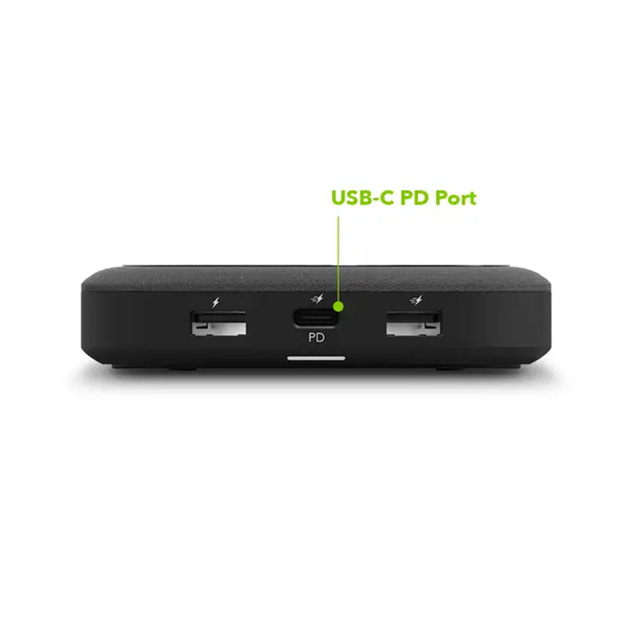 ZAGG 401307467 - Mophie Wireless Multi Port 10W Wireless Charging Hub (1C 20W, 1A 18W, 1A 12W)