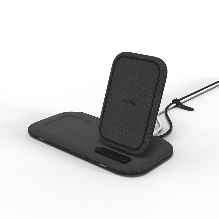 ZAGG 401305844 - Mophie Universal Wireless Charging Stand+ - Black (2 in1 BYO)