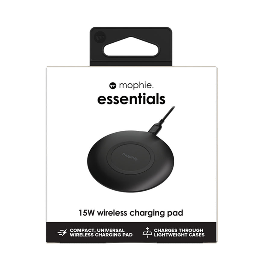ZAGG 401316183 - Mophie Essential 15W kabelloses Ladepad mit C-C Kabel 2m