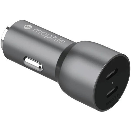 ZAGG 409910849 - Mophie ACC Car Charger Dual USB C 40W space - Grey