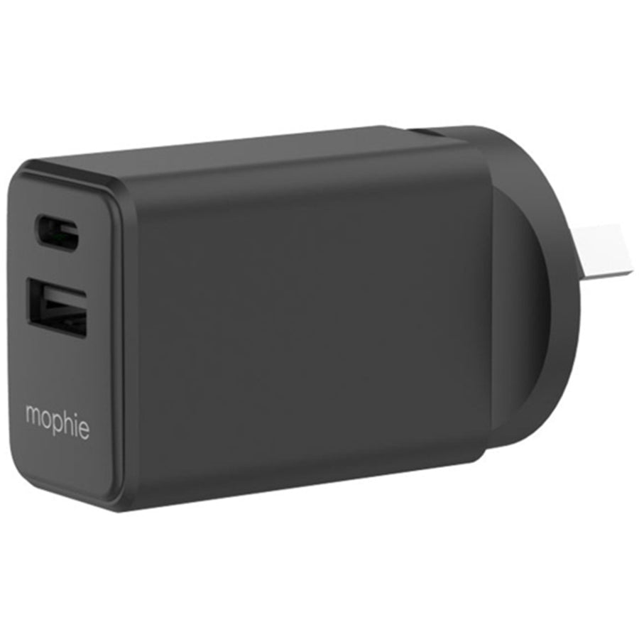 ZAGG 409912216 - Mophie Essential wall charger PD 30W 1A1C - Black