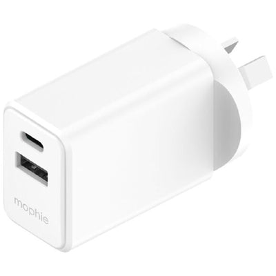 ZAGG 409912220 - Mophie Essential Wandladegerät PD 30W 1A1C - Weiß