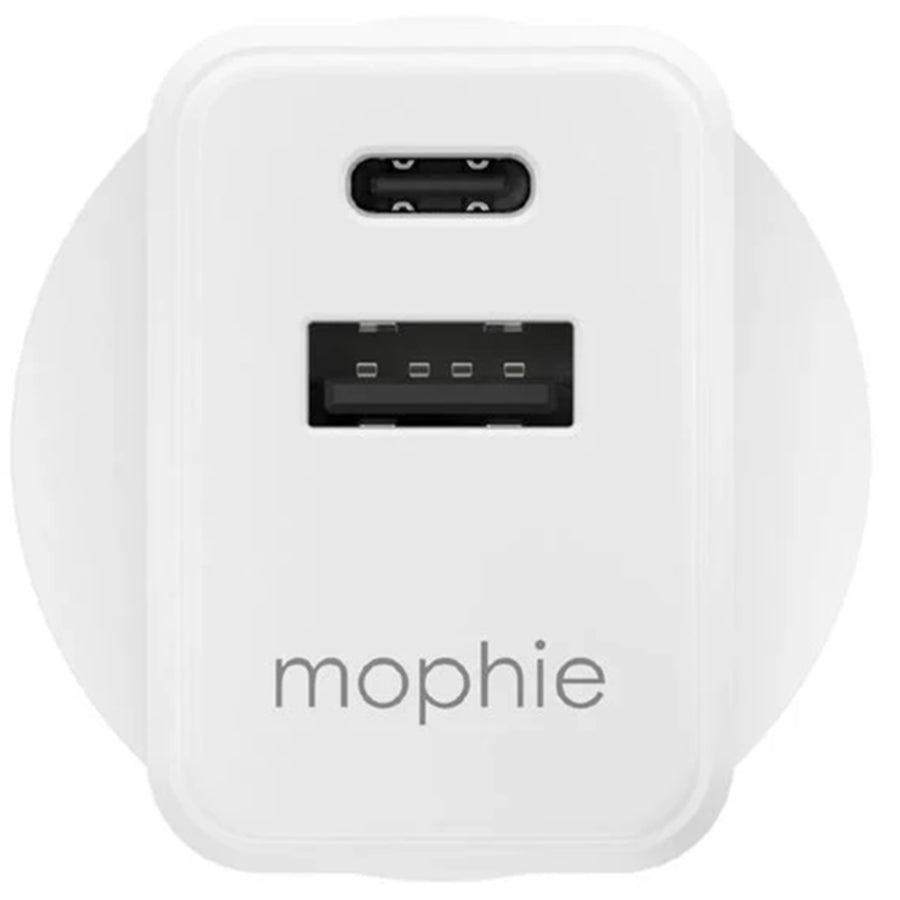 ZAGG 409912220 - Mophie Essential wall charger PD 30W 1A1C - White
