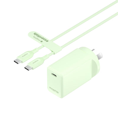 ZAGG 409913402 - Mophie BNDL Essential WallCharger PD30W 1C - Grün