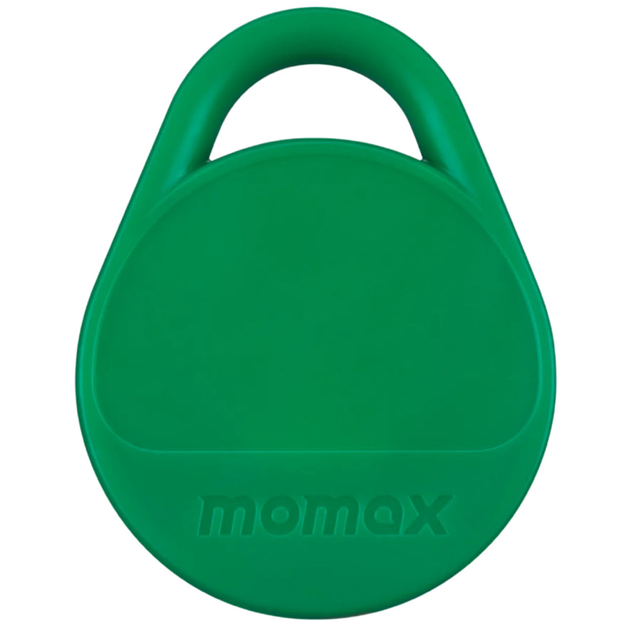 Momax Pinpop Lite Apple Find My Bluetooth Tracker - Green - Apple Find My Certified, Precise Real-time Tracking, Accurate Tracking With Two-Way Alarm System, Built-in Buzzer, Easily Hang To Your Personal Belongings