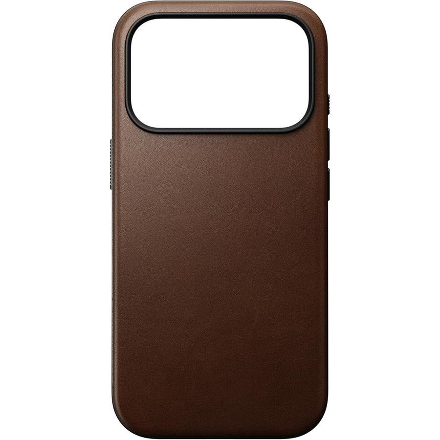 NM014322858 - NOMAD Leather Case - iPhone 17 Pro - Brown Ecco