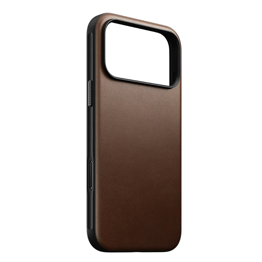NM014278858 - NOMAD Leather Case - iPhone 17 Pro Max - Brown Ecco
