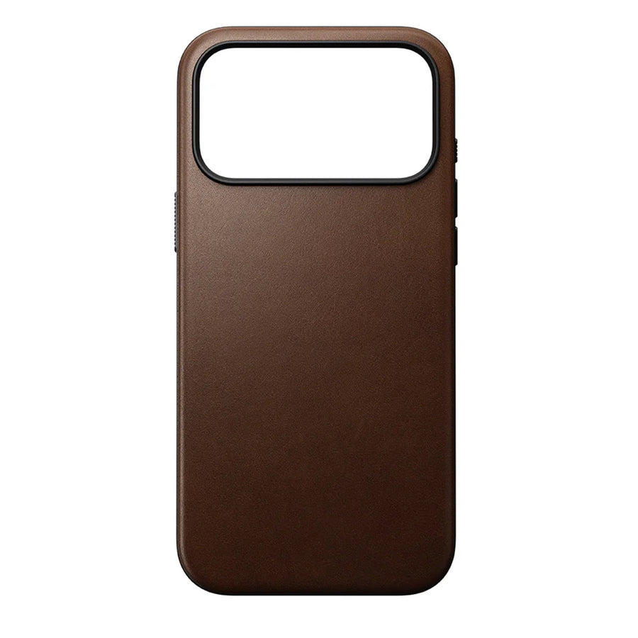 NM014278858 - NOMAD Leather Case - iPhone 17 Pro Max - Brown Ecco