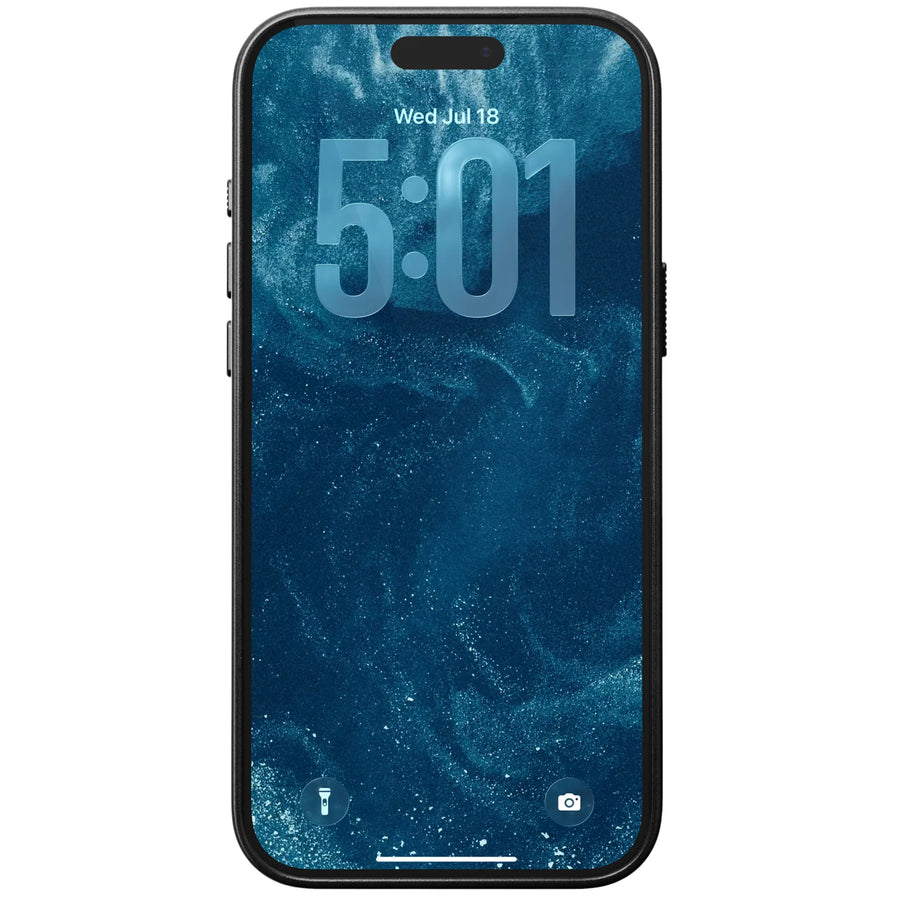 NOMAD NM011963858 NOMAD Traditional Leather - iPhone 17 Pro - Black Horween