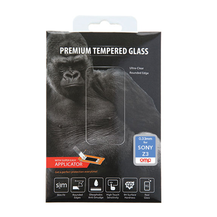 OMP Sony Xperia Z3 Premium Tempered Glass Screen Protector