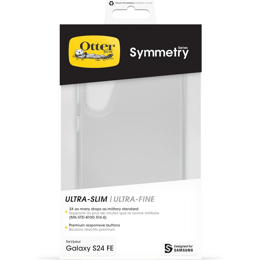 OtterBox Galaxy S24 FE 5G Symmetry Series  Phone Case - Clear